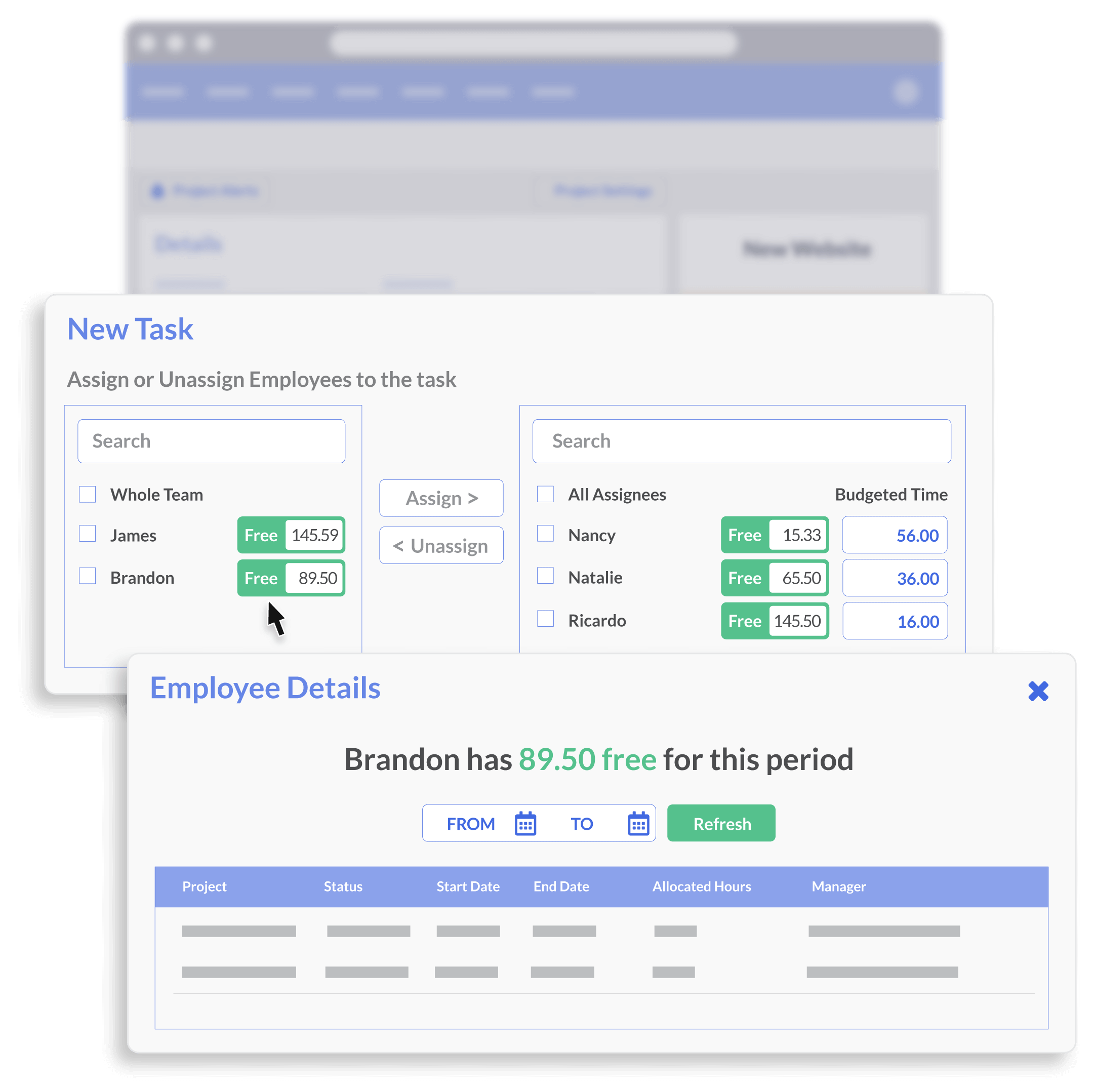 Capacity Planning Visibility